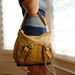 Tan purse